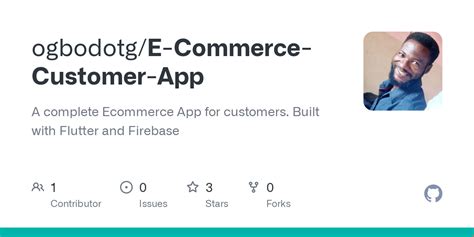 GitHub Ogbodotg E Commerce Customer App A Complete Ecommerce App For