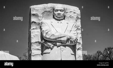 Washington DC sightseeing - The Martin Luther King Memorial Stock Photo ...