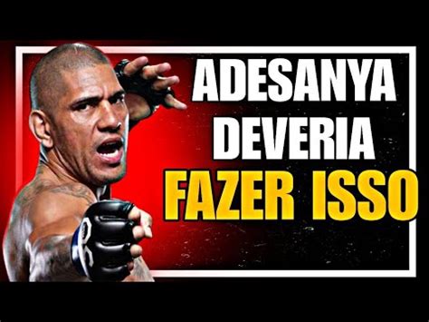 ALEX POATAN SURPREENDE E DÁ LINDO CONSELHO PARA ISRAEL ADESANYA YouTube