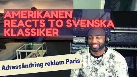 Amerikanen Reacts to Viral Svenska Klassiker Adressändring Reklam