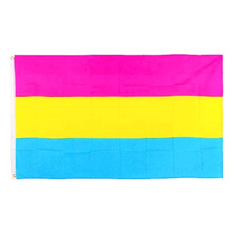 Cc Wonderland 3x5 Ft Pansexual Pride Flags Omnisexual Lgbt Flags