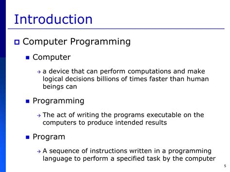 B I Gi Ng Introduction To Computer Programming C Language Chapter