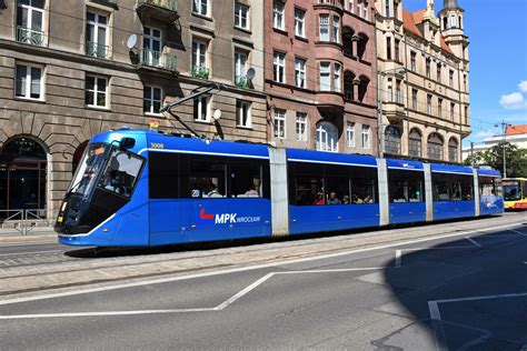 MPK Wrocław 3008 Wroclaw tram 07 08 22 Wroclaw A Skoda Flickr