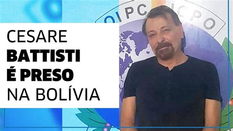 Cesare Battisti é preso na Bolívia YouTube