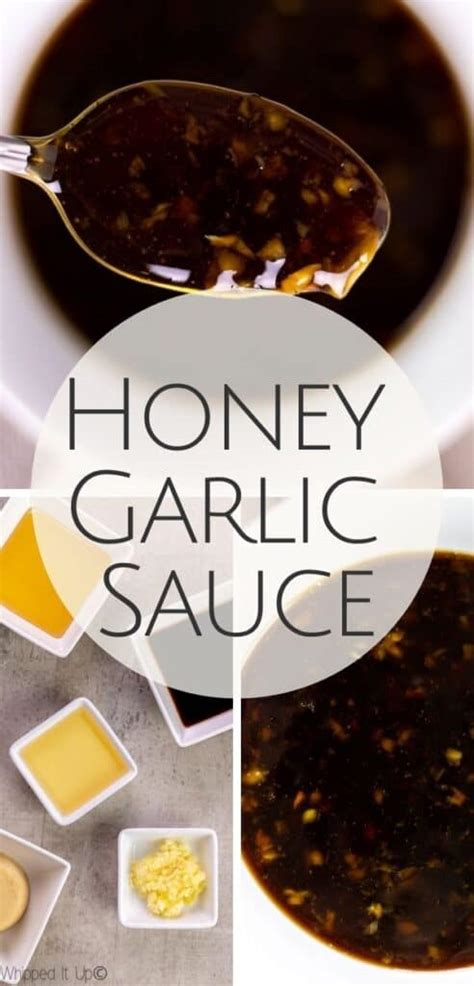 Honey Garlic Sauce - Whipped It Up