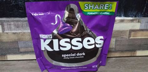 Hersheys Kisses Dark Chocolate 283g Share Pack Lazada PH