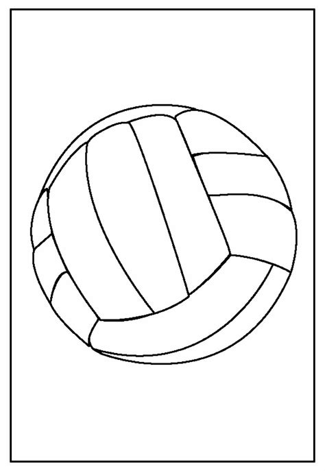 Desenhos De Voleibol Para Colorir Bora Colorir