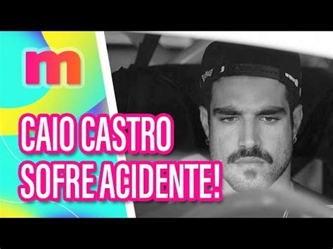 Caio Castro sofre acidente grave de caminhão Mulheres 16 10 23 YouTube