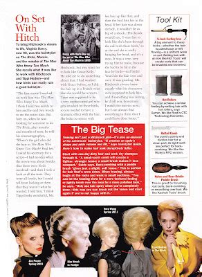 Hitchcock Blonde In The Pages Of Allure GlamAmor