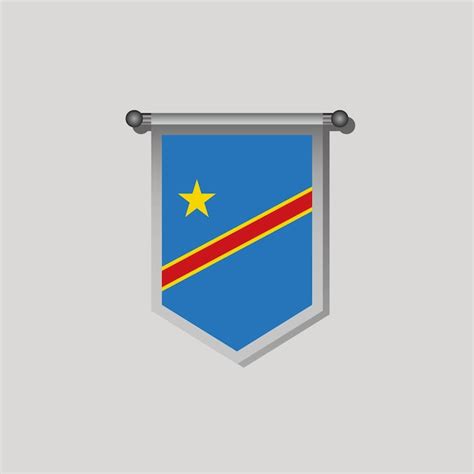 Premium Vector Democratic Republic Of The Congo Flag