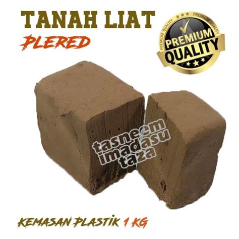 Promo Tanah Liat PLERED Kualitas SUPER CLAY 1 KG Prakarya Kerajinan