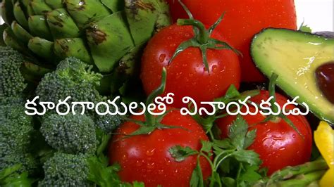 Vinayaka Making With Vegetables Eco Friendly Vinayakudu Youtube