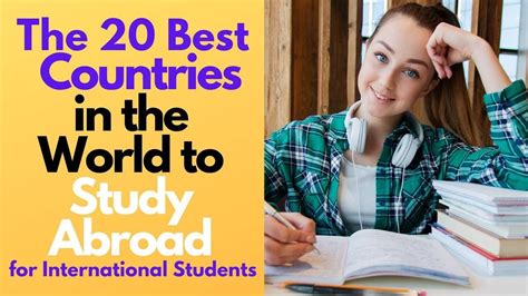 Top Best Countries To Study Abroad For International Students Youtube