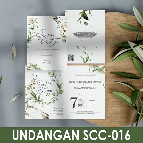 Jual Scc Blangko Undangan Griya Scc Blangko Kosong Undangan