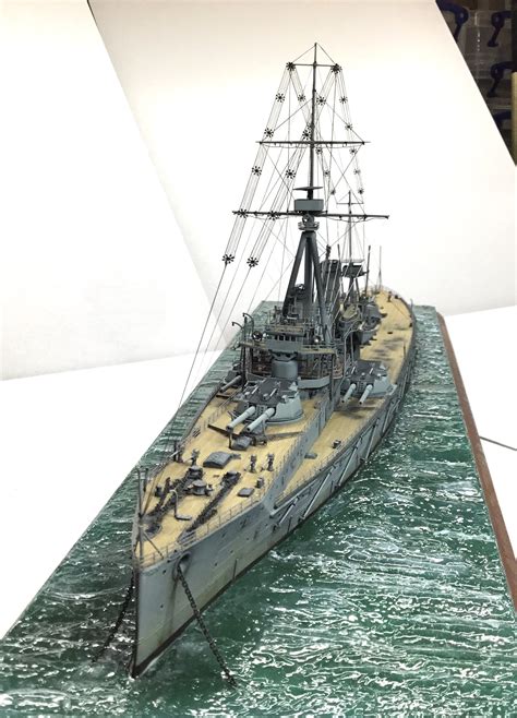 1 350 HMS Dreadnought Trumpeter Plus Bits Ready For Inspection