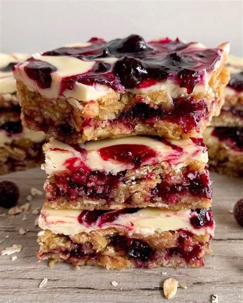 Fitwaffle Kitchen On Instagram “white Chocolate Blackcurrant Flapjacks 😍 Throwback To These