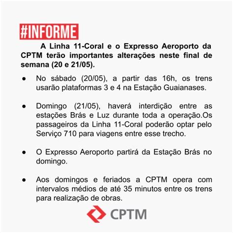 Cptm On Twitter