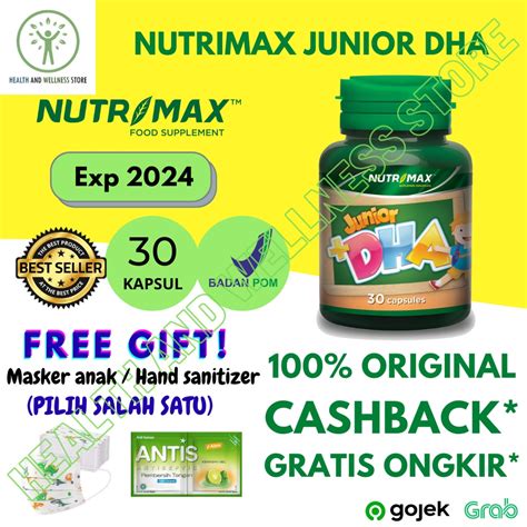 Jual Nutrimax Junior Plus Junior Dha Tablet Vitamin Otak Kecerdasan