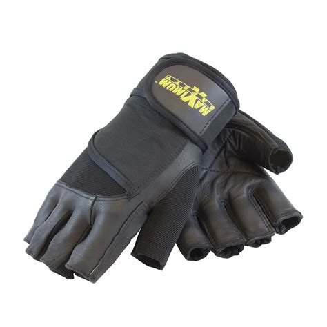 Leather Anti Vibration Gloves Protective Industrial Products