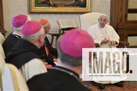 November Vatican City Pope Francis Meets The Bishops Of