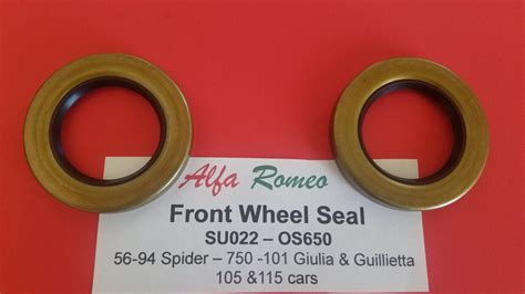 Alfa Romeo Front Wheel Set Spider Berlina Gtv Giulia