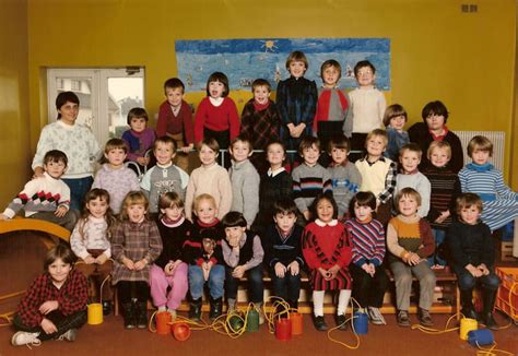 Photo de classe Maternelle grande section 1985 1986 de 1986 école