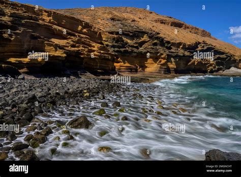 La Playa De Montana Amarilla En La Costa De Tenerife Espectacular