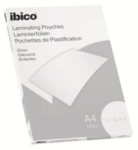 Ibico Basics Pochette De Plastification A Microns