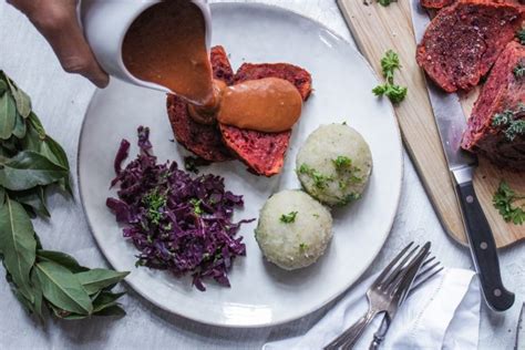 perfekte vegane Bratensoße veggies vegan