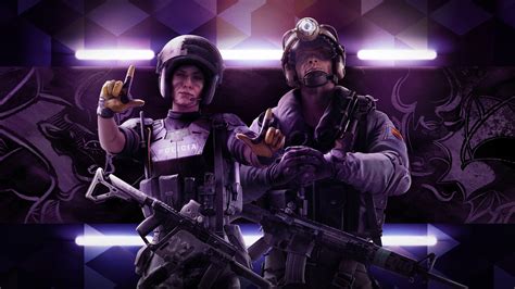 Fondos De Pantalla Rainbow Six Siege Fuerzas Especiales Espacio Púrpura Músico Militar