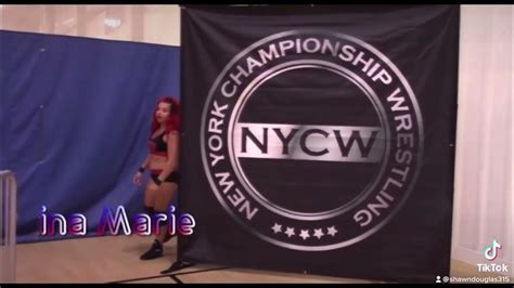 Courageous Christina Marie Hype Video Nycw Return Youtube