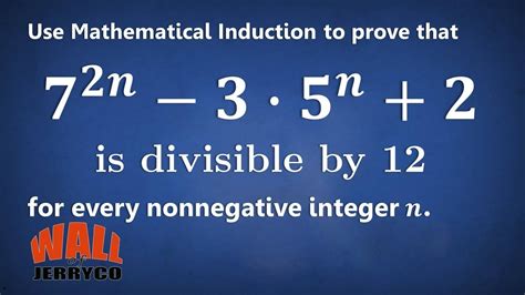 Proving Divisibility Statement Using Mathematical Induction Youtube