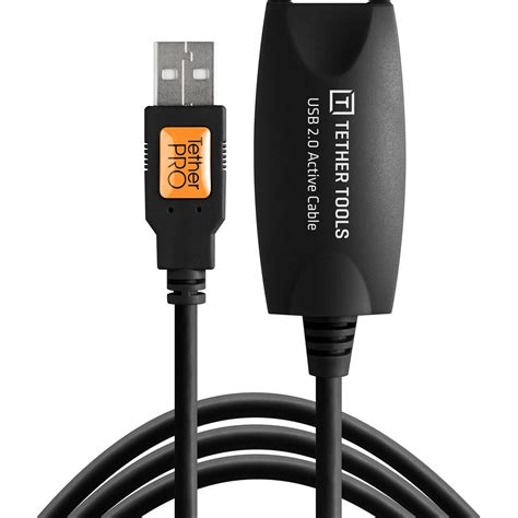 Tether Tools TetherPro USB 2.0 Active Extension Cable CU1965 B&H