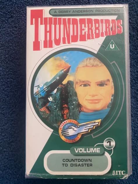 Gerry Anderson Vhs Video Thunderbirds Vol Countdown To Disaster