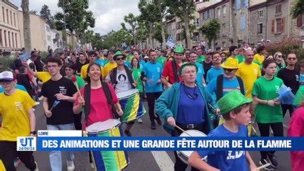 Revivez Le Parcours De La Flamme Dans La Loire Une Capsule Temporelle