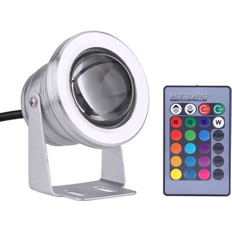 Led Rgb V Spot Lampe Immersible Faretto Sommergibile Eclairage Pour