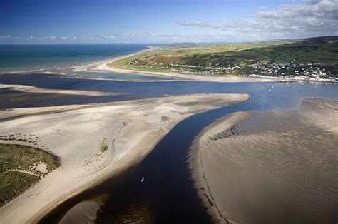 Dyfi Estuary Aberdyfi Mid Wales Scenery Aerial Wales Walking Holidays