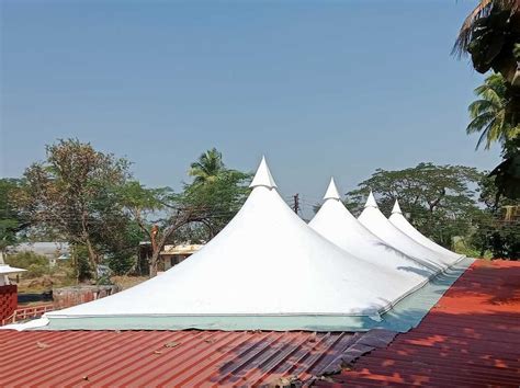 Modular Waterproof Conical Tensile Structure At Rs 350 Sq Ft In