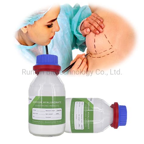 Breast Dermal Filler Pharmaceutical Grade Raw Material Hyaluronic Acid