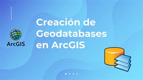 Tutorial Crear Y Editar Geodatabases En ArcMap 10 8 YouTube