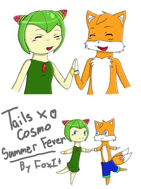 Tails X Cosmo By Foxit Girl On Deviantart