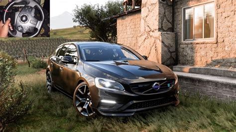 Volvo V60 Polestar Forza Horizon 5 Steering Wheel Realistic