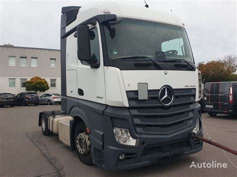 Buy Damaged Mercedes Benz Actros Truck Tractor Germany Leipzig