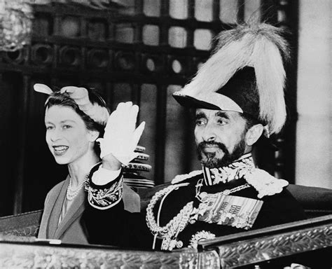 Último Emperador Etíope Emperador El Colonialismo Haile Selassie