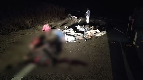 Betul Road Accident Three Including Father And Son Killed In Collision