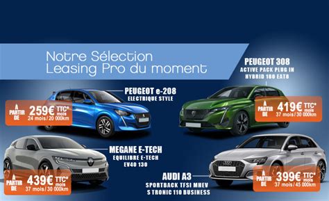 Lld Entreprise La S Lection Leasing Pro Pour Septembre