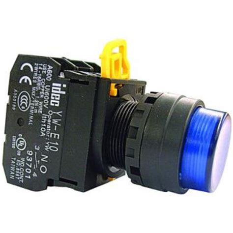 Idec Illuminated Pushbutton Momentary Extended Green Yw1l M2e10q4g