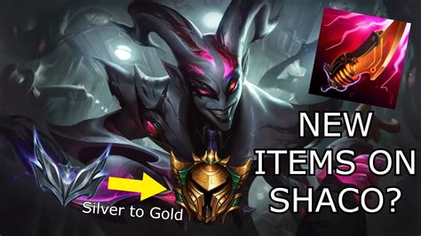 New Item Shaco Is Good Solo Queue Silver Placements Promoted To