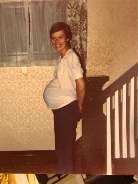 My Mother Pregnant With My Sister 1979 Roldschoolcool