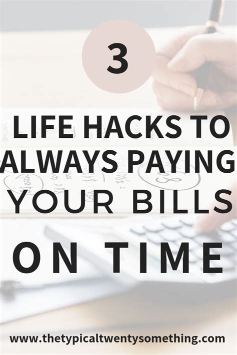 3 Ways To Always Help You Pay Your Bills On Time Personal Finance